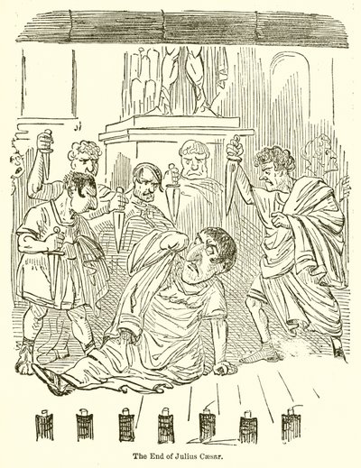 The End of Julius Caesar by John Leech