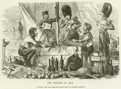 The Theatre of War by John Leech
