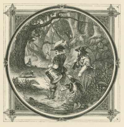 Hares are not caught with beat of drum, nor birds with tartlets by John Leighton