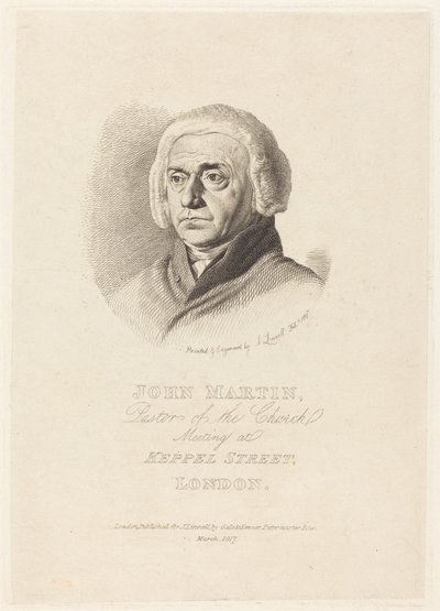 John Martin by John Linnell
