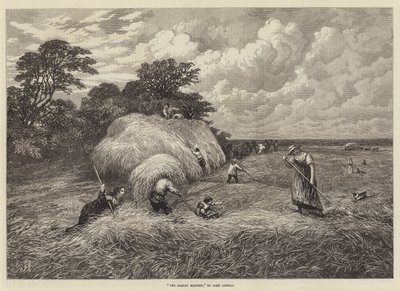 The Barley Harvest by John Linnell