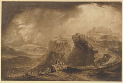 Joshua Commanding the Sun to Stand Still Upon Gibeon (Joshua: 10: 12–14) by John Martin