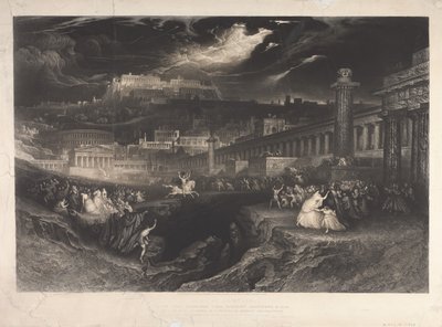 Marcus Curtius by John Martin