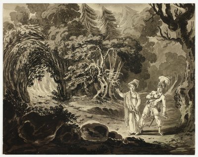 Scene from Opera by John Martin