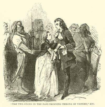 Illustration for A Tale of Two Cities by Charles Dickens by John McLenan