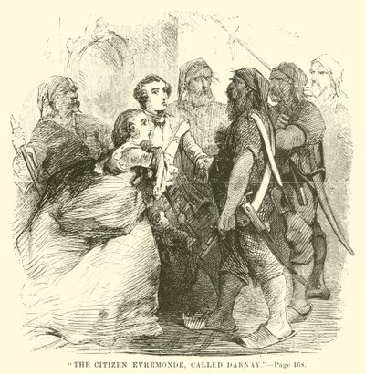 Illustration for A Tale of Two Cities by Charles Dickens by John McLenan