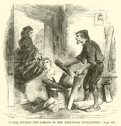 Illustration for A Tale of Two Cities by Charles Dickens by John McLenan