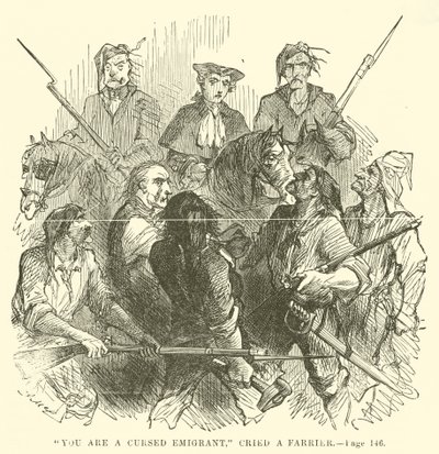 Illustration for A Tale of Two Cities by Charles Dickens by John McLenan