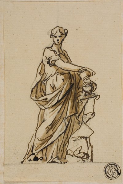 Fate with Urn by John Michael Rysbrack