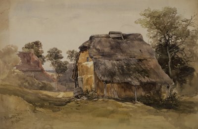 An Old Barn at Tunbridge Wells by John Middleton