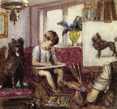 Howard Carter grew up in London, the son of an artist by John Millar Watt