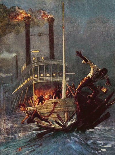 Huckleberry Finn by John Millar Watt