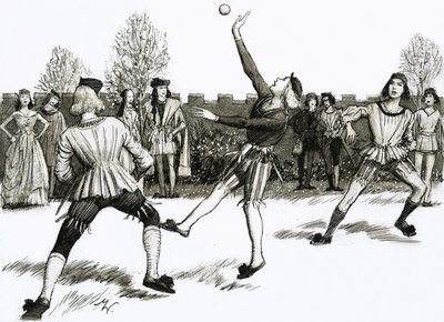 Jeu de Paume, a Kind of Handball by John Millar Watt