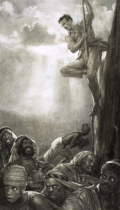 The Tomb Robbers, Illustration from 