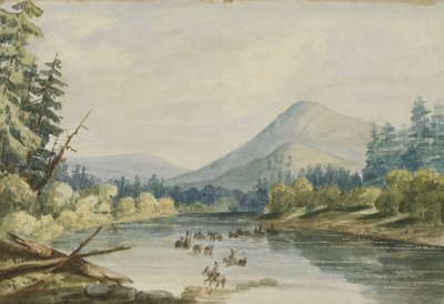 Crossing the Bitter Root by John Mix Stanley
