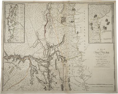 A Map of the Province of New York with Part of Pennsylvania, and New England, from an Actual Survey by Captain Montrésor, Engineer, 1775 by John Montresor