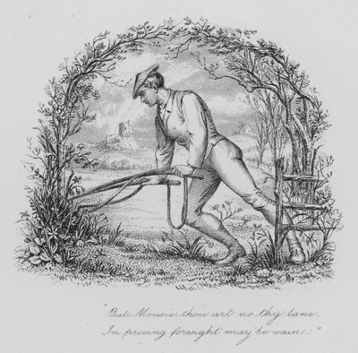 To a Mouse (engraving) by John Moyr (attr.to) Smith