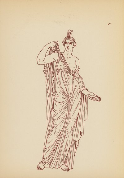 Ancient Greek Female Costume by John Moyr Smith