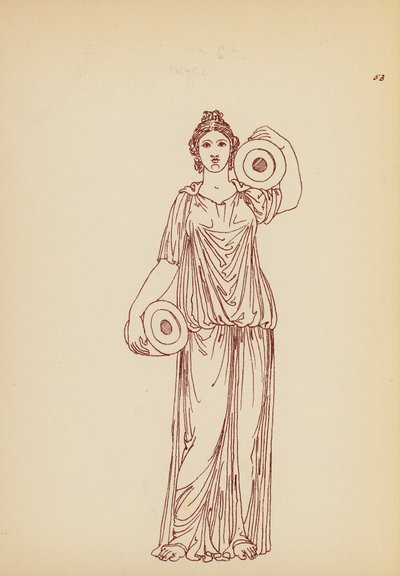 Ancient Greek Female Costume by John Moyr Smith