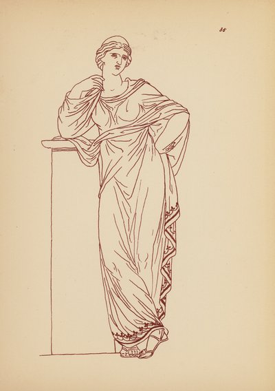 Ancient Greek Female Costume by John Moyr Smith