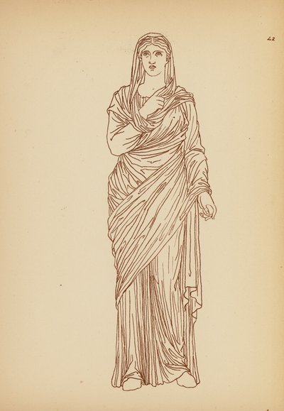 Ancient Greek Female Costume by John Moyr Smith