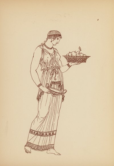Ancient Greek Female Costume by John Moyr Smith