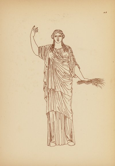 Ancient Greek Female Costume by John Moyr Smith