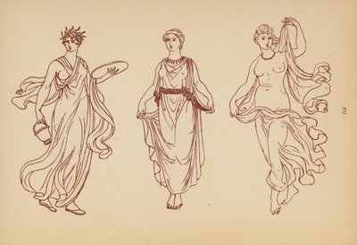 Ancient Greek Female Costume by John Moyr Smith