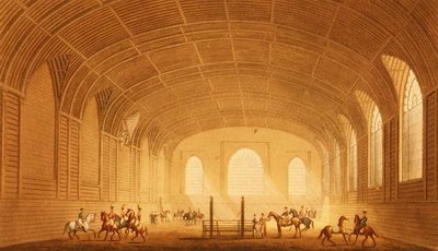 The Riding House from Views of the Royal Pavilion, Brighton by John Nash by John Nash
