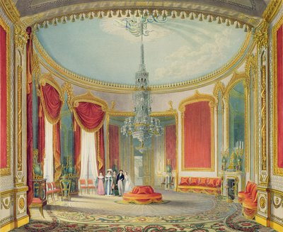 The Saloon in Its Final Phase from Views of the Royal Pavilion, Brighton by John Nash, 1826 by John Nash