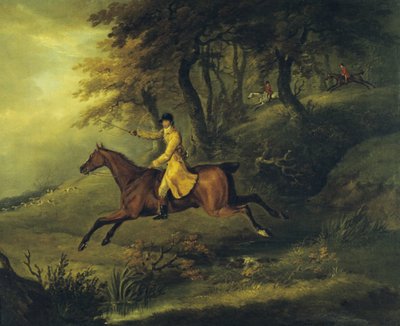 Thomas Oldaker, Huntsman to the Berkeley, on his Hunter 