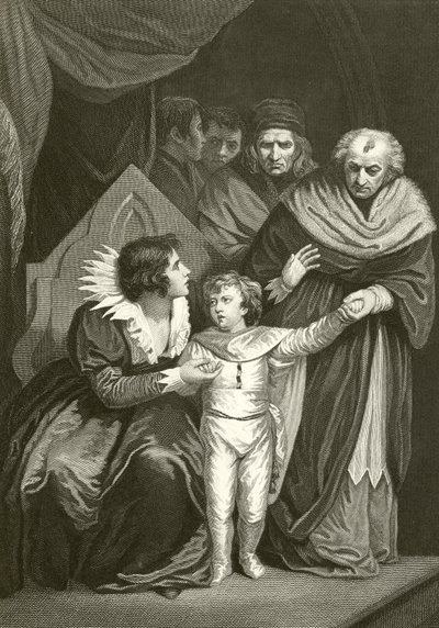 Elizabeth Woodville Surrendering Her Son by John Opie
