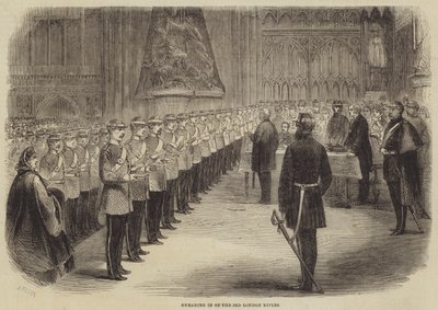 Swearing In of the 3rd London Rifles by John Palmer