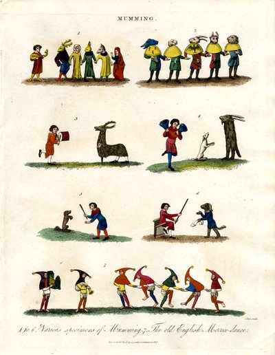 Historical Mummery Depictions by John Pass