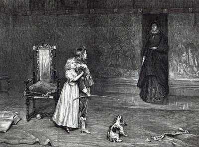 The Appearance of the Countess of Derby in the Golden Room, Scene from Scott