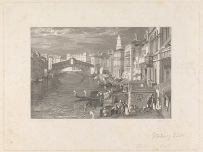 The Rialto, Venice by John Pye