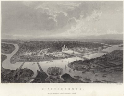 St Petersburg in Russia by John Ramage