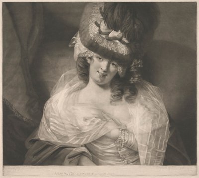 Love in Her Eyes Sits Playing by John Raphael Smith