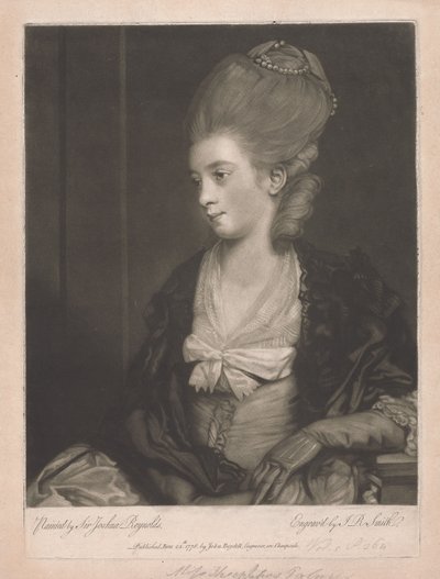 Theophelia Gwatkin (née Palmer) by John Raphael Smith