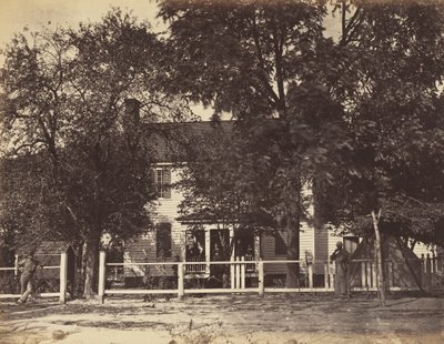 Aiken House, on Weldon Railroad, Virginia by John Reekie
