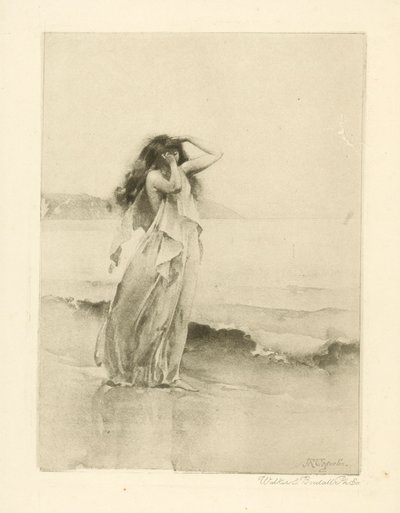 Illustration for the Poems of Catullus by John Reinhard Weguelin