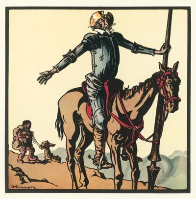 Kensington Rhymes: Don Quixote by John Robert (after) Monsell