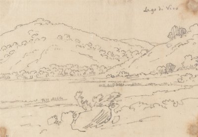 Lake Vico by John Robert Cozens