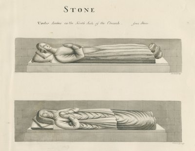 Stone Church - Tombs by John Robert Fernyhough