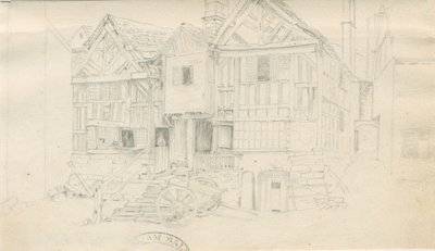 Uttoxeter Town - Ale Warehouse by John Robert Fernyhough