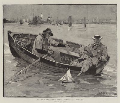 Naval Manoeuvres, First Lessons in Tactics by John Robertson Reid