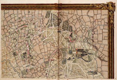 Map of Hackney, Waltham and Wanstead by John Rocque