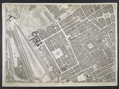 Plan of London, Piccadilly, St. James
