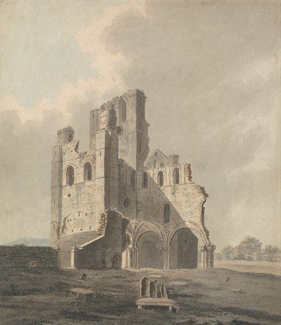 Kelso Monastery, Scotland by John Roe of Warwick