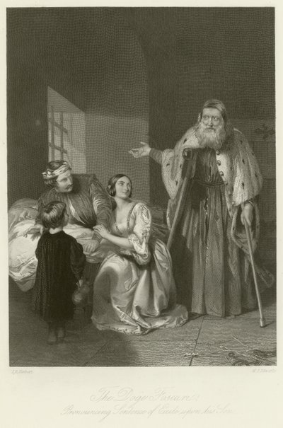 The Two Foscari by John Rogers Herbert